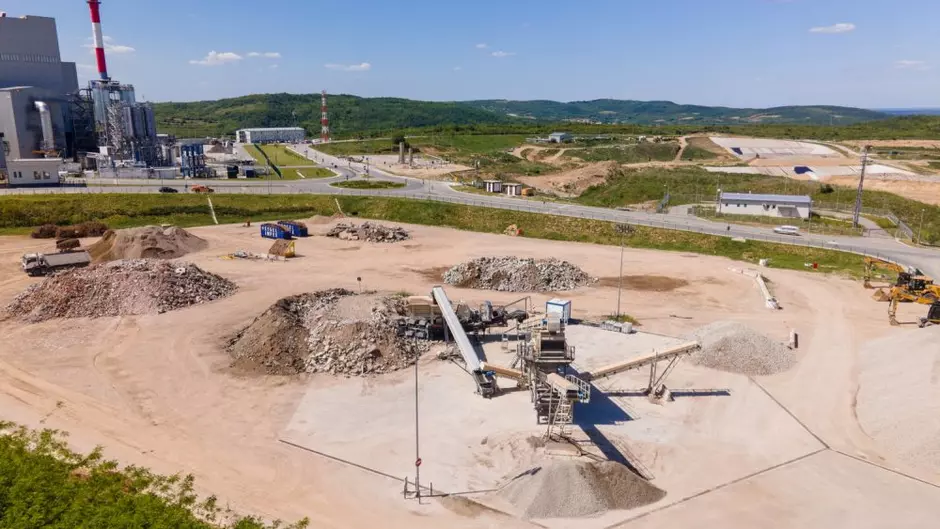 Postrojenje za reciklažu otpada od građenja i rušenja